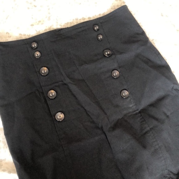 ⭐️2 FOR $20⭐️ Cleo Petites black pencil skirt size 6. - Picture 3 of 6